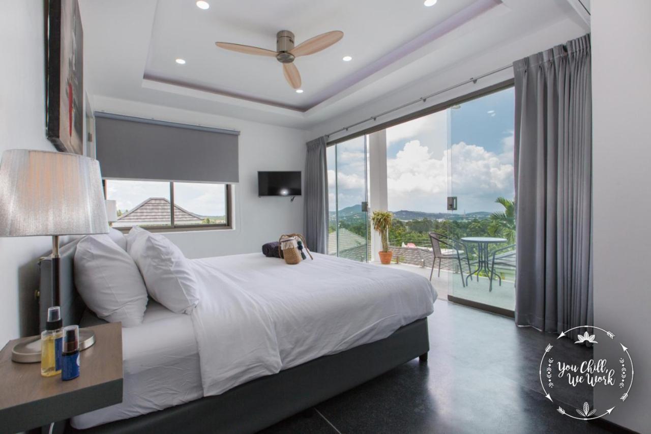Azur Luxurious 4 Br Ocean View * Plage de Chaweng